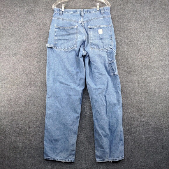 Urban Pipeline Men's Jeans Blue 34x34 Light Wash Denim Straight Distressed - Picture 4 of 16